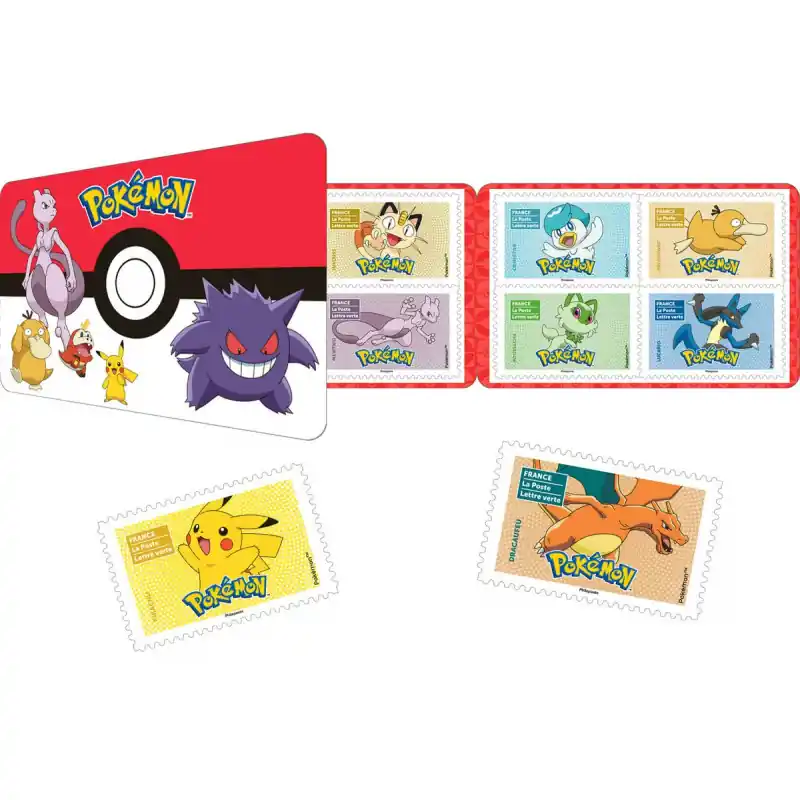 Offre Du Jour Timbres autoadhésifs de France N°2435-2446, Pokémon ©.