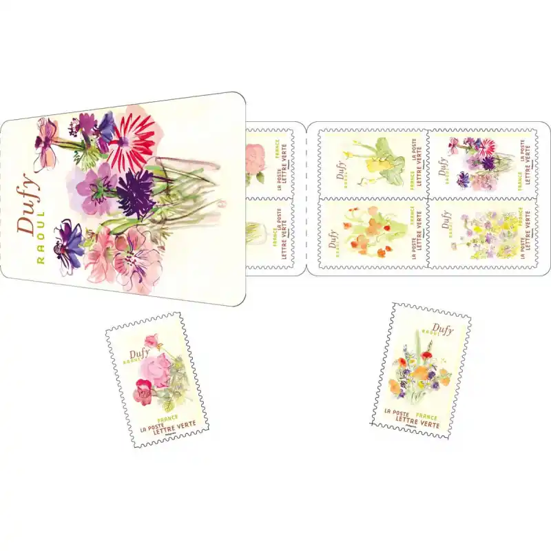 Meilleur Choix Timbres autoadhésifs de France N°2423-2434, Raoul Dufy.