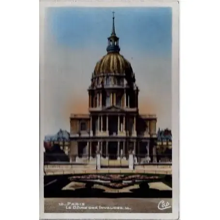 Certifié Carte postale 75 - Le dome des Invalides - Couleur