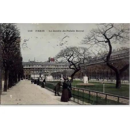Expédié Aujourd’hui Carte postale 75 - Le Jardin du Palais Royal - Couleur