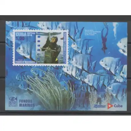 Meilleure Qualité Cuba - 2010 - No BF 271 - vie marine