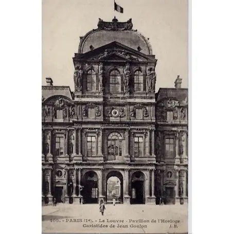 Carte postale 75 - Le Louvre - Pavillon de l'Horloge Meilleure Vente