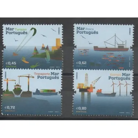 Portugal - 2015 - No 4054/4057 - bateaux Nouvel Arrivage