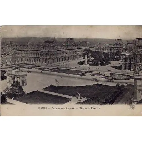 Livraison Mondiale Carte postale 75 - Le nouveau Louvre