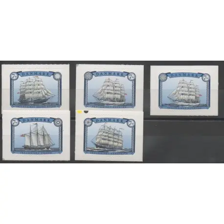Promotion Danemark - 2015 - No 1809/1812 - bateaux