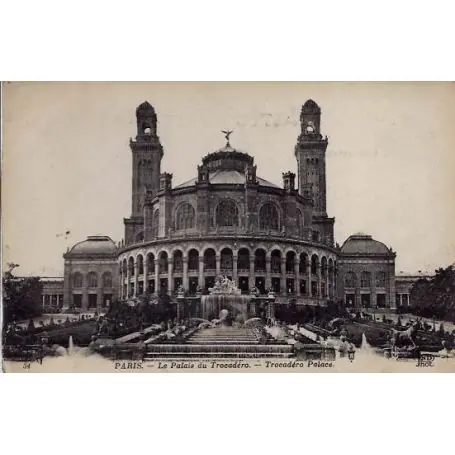 Vente Flash Carte postale 75 - Le Palais du Trocadero