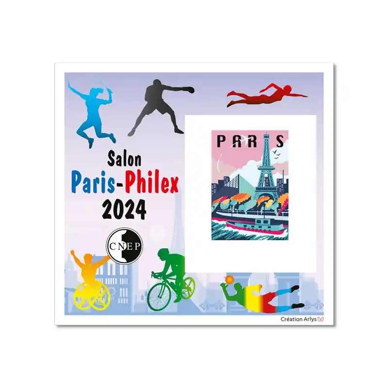 Bloc C.N.E.P. N°96a Paris-Philex 2024 non dentelé. Acheter Direct
