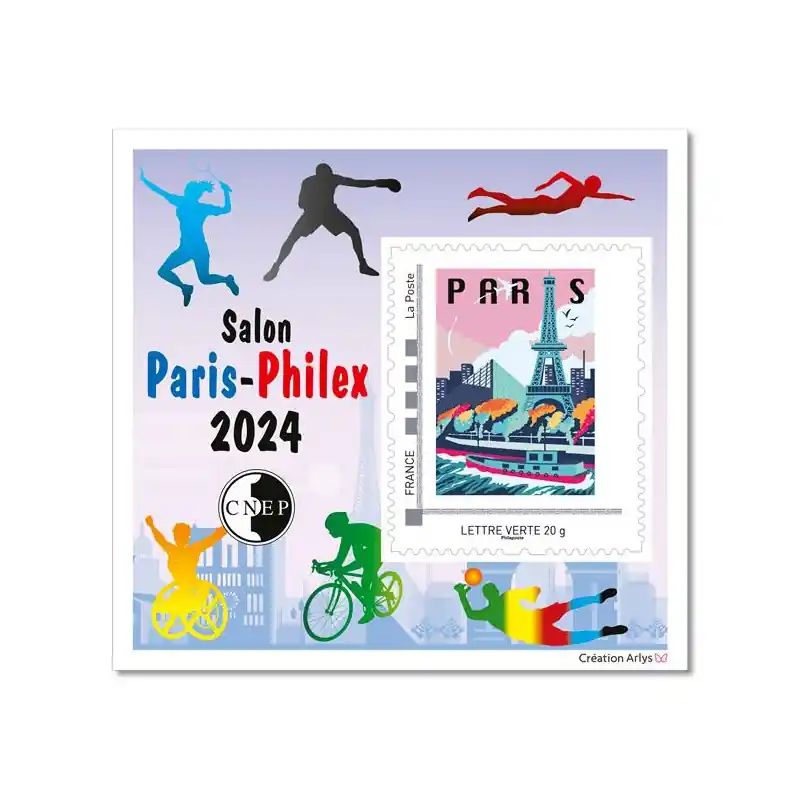 Bloc C.N.E.P. N°96 Paris-Philex 2024 autoadhésif. Bon Plan