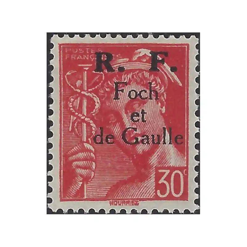 Libération de Sospel timbre N°7 neuf**. Petit Prix