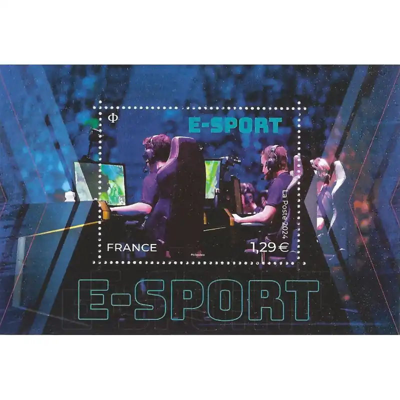 Prix Promo Feuillet de timbre E-sport N°F5778 neuf**.