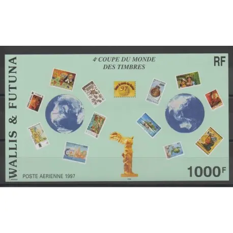 Prix Choc Wallis et Futuna - Blocs et feuillets - 1997 - No BF 7 - timbres sur timbres