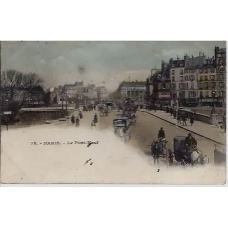 Carte postale 75 - Le Pont Neuf Pas Cher
