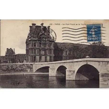 Carte postale 75 - Le Pont Royal Acheter Direct