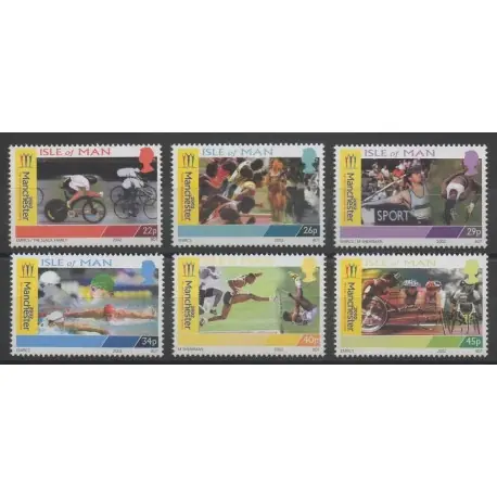 Man (Ile de) - 2002 - No 999/1004 - sports divers Offre Du Jour