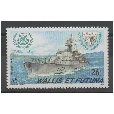Wallis et Futuna - 1988 - No 384 - bateaux Pas Cher