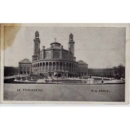 Carte postale 75 - Le Trocadero Achat Immédiat
