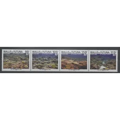 Wallis et Futuna - 2003 - No 597/600 - vie marine Must-Have
