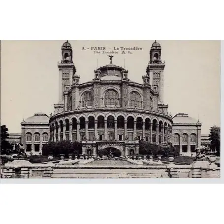 Soldes Carte postale 75 - Le Trocadero - Plan rapproche