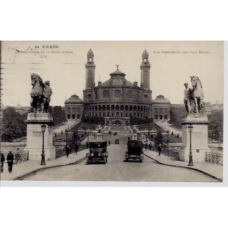 Carte postale 75 - Le Trocadero et le Pont d'Iena Vente Flash