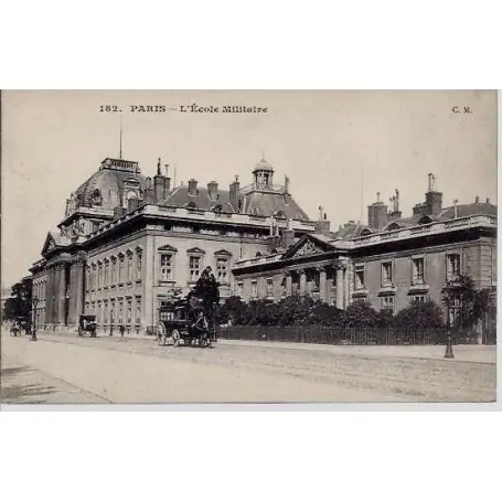 Achetez Aujourd’hui Carte postale 75 - L'Ecole Militaire - Attelage