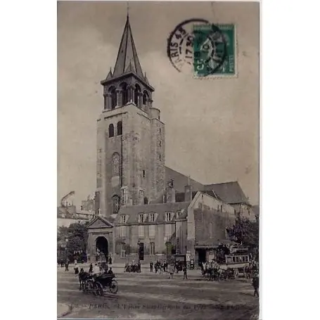 Paiement Sécurisé Carte postale 75 - L'Eglise Saint Germain des Pres