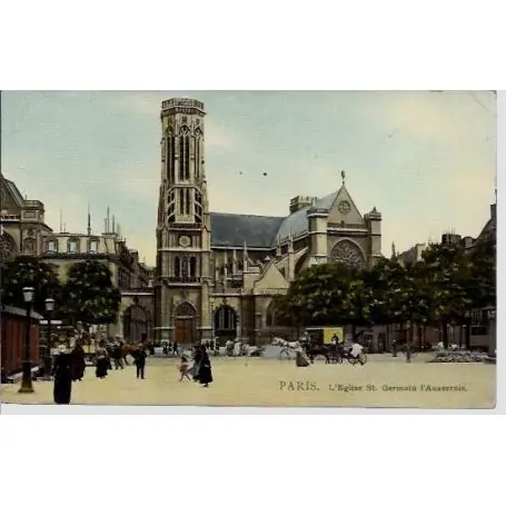 Carte postale 75 - L'Eglise Saint-Germain l'Auxerrois Premium