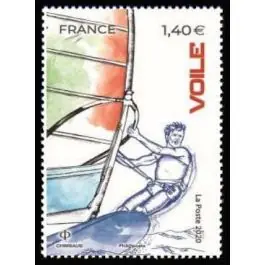 Fait Main Timbre de collection France - 5420