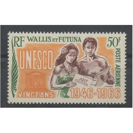 Affaire À Saisir Wallis et Futuna - Poste aérienne - 1966 - No PA28