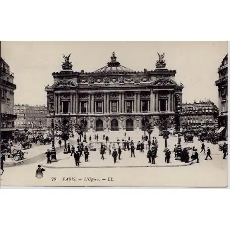 Solde Carte postale 75 - L'Opera - Vue d'ensemble