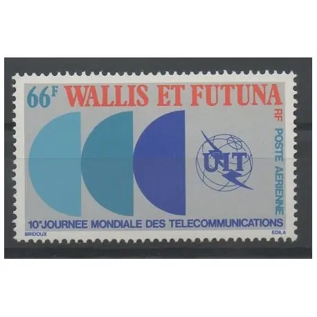 Wallis et Futuna - Poste aérienne - 1978 - No PA84 - sciences et techniques Achetez Aujourd’hui