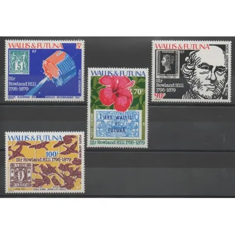 Wallis et Futuna - Poste aérienne - 1979 - No PA92/PA95 - Timbres sur timbres Achetez Aujourd’hui