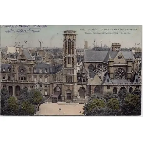 Prix Choc Carte postale 75 - Mairie du 1er Arrondissement