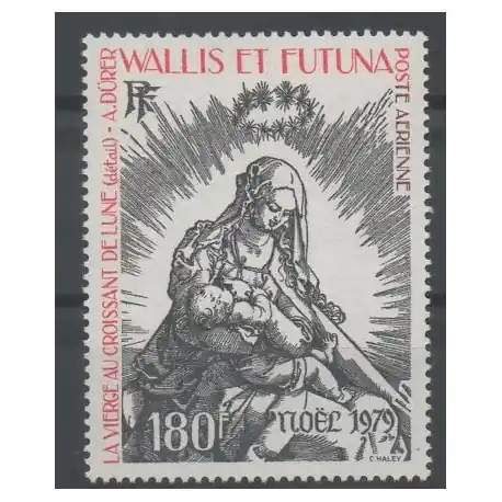 Offre Limitée Wallis et Futuna - Poste aérienne - 1980 - No PA100 - Noël