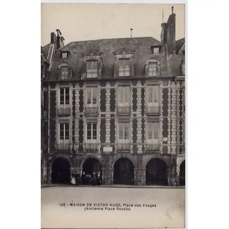 Carte postale 75 - Maison de Victor Hugo - Place des Vosges Nouvelle Collection