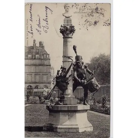 Original Carte postale 75 - Monument de Raffet