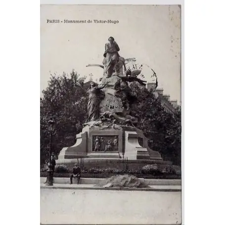 Achat Immédiat Carte postale 75 - Monument de Victor Hugo