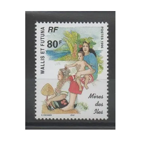 Wallis et Futuna - 1996 - No 485 - enfance Original