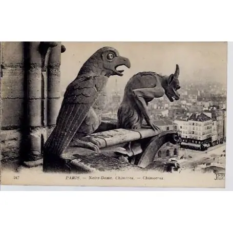 Carte postale 75 - Notre-Dame - Chimeres Petit Prix