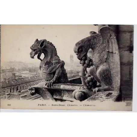 Acheter Direct Carte postale 75 - Notre-Dame - Chimeres II