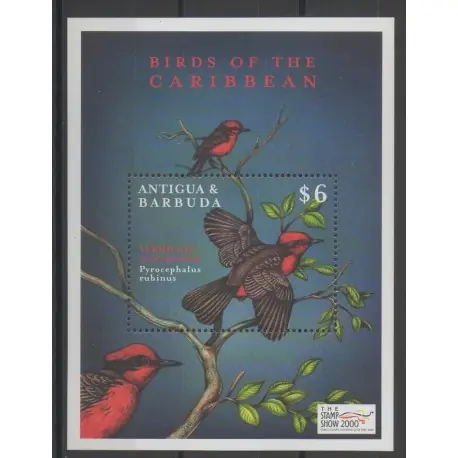 Antigua et Barbuda - 2000 - No BF 446 - oiseaux Achat Immédiat