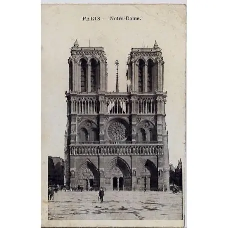 Carte postale 75 - Notre-Dame - Verticale Vente Directe