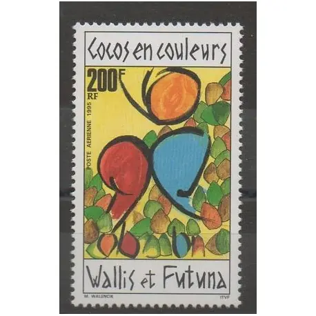 Meilleur Choix Wallis et Futuna - Poste aérienne - 1995 - No PA185 - fruits