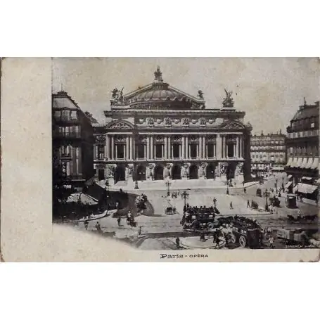 Livraison Mondiale Carte postale 75 - Opera de Paris