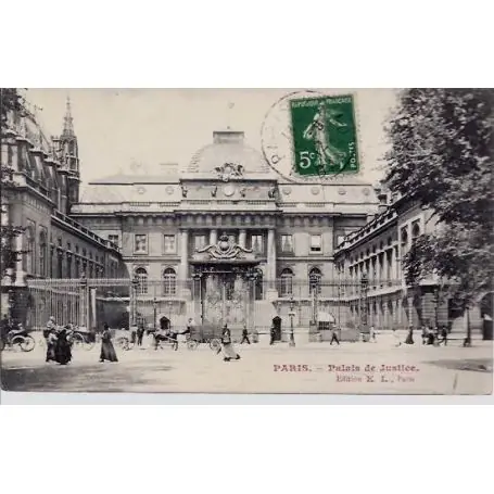 Gros Lot Carte postale 75 - Palais de Justice