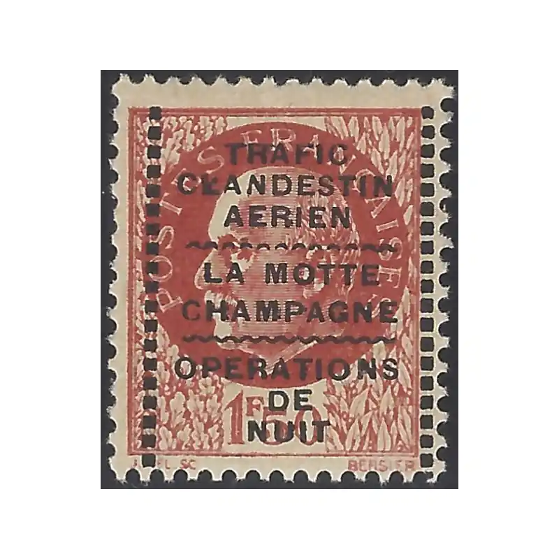 Libération de Montreuil Bellay timbre N°34 neuf**. Livraison Express