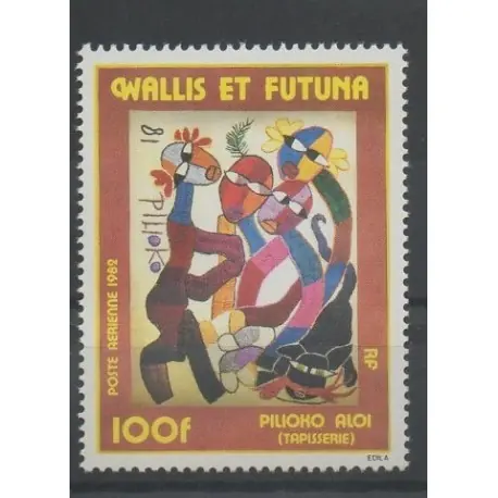Livraison Gratuite Wallis et Futuna - Poste aérienne - 1982 - No PA114 - art divers