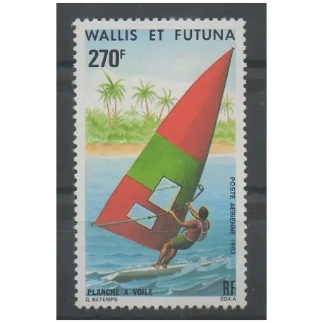 Top Qualité Wallis et Futuna - Poste aérienne - 1983 - No PA122 - sports divers