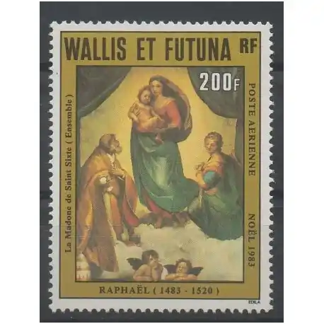 Wallis et Futuna - Poste aérienne - 1983 - No PA131 - peinture Meilleure Qualité