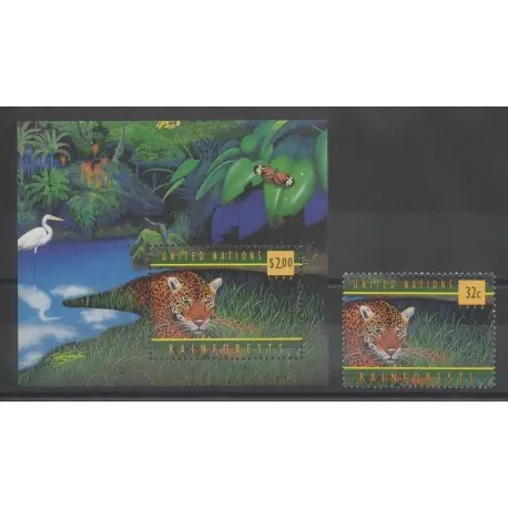 Affaire À Saisir Nations Unies (ONU - New-York) - 1998 - No 770 - BF 16 - animaux