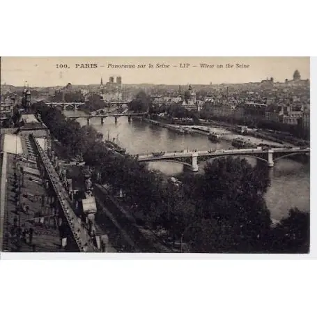 Carte postale 75 - Panorama sur la Seine Top Vente